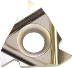 Kyocera - TNN43 Grade TC60, External UN Threading Insert - 8 TPI Int Pitch, Right Hand Insert, NbC Finish, Cermet - Benchmark Tooling