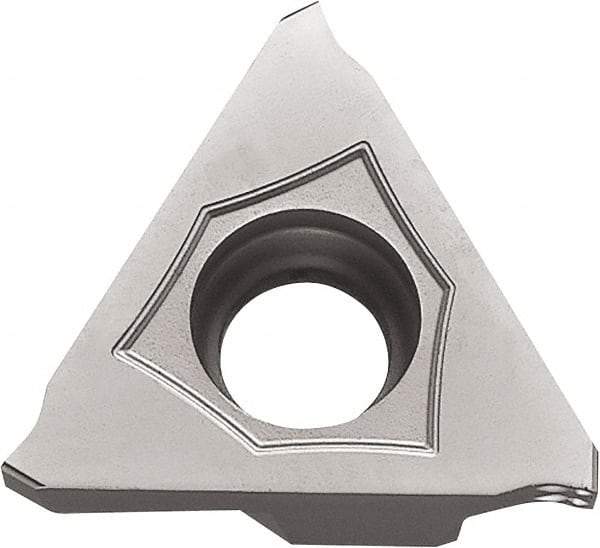 Kyocera - 43GBA MY Grade TN6020, 1.75mm Cutting Width Cermet Grooving Insert - 3.5mm Max Depth of Cut, Left Hand, 0.2mm Corner Radius, TiCN Finish - Benchmark Tooling