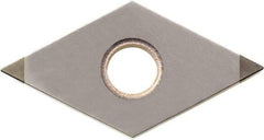 Kyocera - DNGA433 Grade KBN05M CBN Turning Insert - Megacoat Finish, 55° Diamond, 1/2" Inscr Circle, 3/16" Thick, 3/64" Corner Radius - Benchmark Tooling