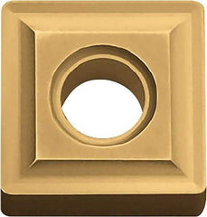 Kyocera - SNMG433 Grade CA525 Carbide Turning Insert - TiCN/Al2O3/TiN Finish, 90° Square, 1/2" Inscr Circle, 3/16" Thick, 3/64" Corner Radius - Benchmark Tooling