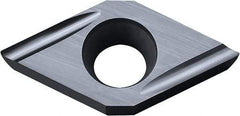 Kyocera - DCET32.50.5 USF Grade TN60 Cermet Turning Insert - Uncoated, 55° Diamond, 3/8" Inscr Circle, 5/32" Thick, 0.008" Corner Radius - Benchmark Tooling