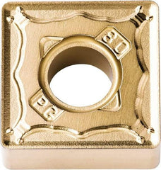 Kyocera - SNMG432 PG Grade PR1535 Carbide Turning Insert - Megacoat Nano Finish, 90° Square, 1/2" Inscr Circle, 3/16" Thick, 1/32" Corner Radius - Benchmark Tooling