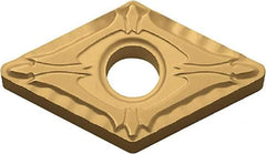 Kyocera - DNMG432 XP Grade TN60 Cermet Turning Insert - Uncoated, 55° Diamond, 1/2" Inscr Circle, 3/16" Thick, 1/32" Corner Radius - Benchmark Tooling
