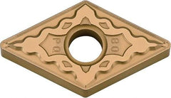 Kyocera - DNMG443 PQ Grade PV720 Cermet Turning Insert - TiCN (Megacoat Nano) Finish, 55° Diamond, 1/2" Inscr Circle, 1/4" Thick, 3/64" Corner Radius - Benchmark Tooling