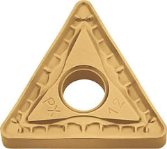 Kyocera - TNMM333 Grade KPD010 Polycrystalline Diamond (PCD) Turning Insert - Uncoated, 60° Triangle, 3/8" Inscr Circle, 3/16" Thick, 3/64" Corner Radius - Benchmark Tooling