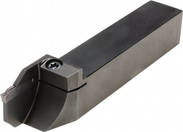 Kyocera - KGD, External, Left Hand, 30mm Max Depth of Cut, 3 to 4mm Groove Width, Indexable Grooving Tool Holder - Multiple Insert Compatibility, 20mm Shank Height, 12mm Shank Width, 120mm OAL - Benchmark Tooling