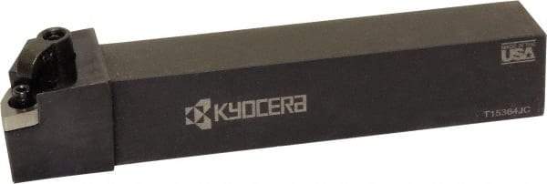 Kyocera - MWLN, Right Hand Cut, 95° Lead Angle, 1" Shank Height x 1" Shank Width, Negative Rake Indexable Turning Toolholder - 6" OAL, WN.. 43.. Insert Compatibility, Series MWLN - Benchmark Tooling