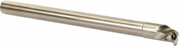 Kyocera - 1.34" Min Bore Diam, 12" OAL, 1" Shank Diam, A-SVUC(B)-AE Indexable Boring Bar - 1.583" Max Bore Depth, VBGT 33.., VBGW 33.., VBMT 33.., VCGT 33.., VCGW 33.., VCMT 33.. Insert, Screw Holding Method - Benchmark Tooling