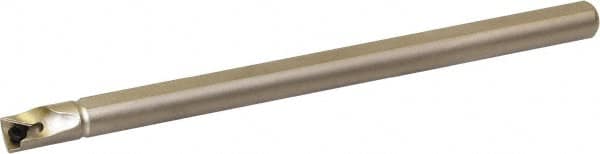 Kyocera - 12mm Min Bore Diam, 140mm OAL, 10mm Shank Diam, A-STLC-AE Indexable Boring Bar - 20mm Max Bore Depth, TCGT 215.., TCMT 215.. Insert, Screw Holding Method - Benchmark Tooling