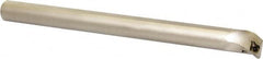 Kyocera - 0.98" Min Bore Diam, 10" OAL, 3/4" Shank Diam, A-SDQC-AE Indexable Boring Bar - 1.22" Max Bore Depth, DCGT 325.., DCGW 325.., DCMT 325.., DCMW 325.. Insert, Screw Holding Method - Benchmark Tooling