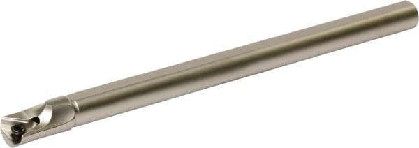 Kyocera - 0.7" Min Bore Diam, 8" OAL, 5/8" Shank Diam, A/S-STLB(P)-AE Indexable Boring Bar - 1.181" Max Bore Depth, TPET 22.., TPGB 22.., TPGH 22.., TPMH 22.., TPMT 22.. Insert, Screw Holding Method - Benchmark Tooling