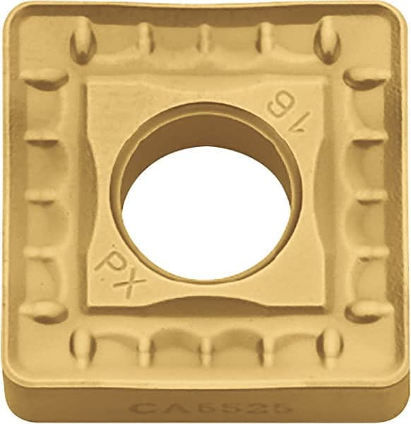 Kyocera - SNMM432 PX Grade CA530 Carbide Turning Insert - TiCN/Al2O3/TiN Finish, 90° Square, 1/2" Inscr Circle, 3/16" Thick, 1/32" Corner Radius - Benchmark Tooling