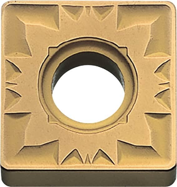 Kyocera - SNMG432 ZS Grade CA4505 Carbide Turning Insert - TiCN/Al2O3 Finish, 90° Square, 1/2" Inscr Circle, 3/16" Thick, 1/32" Corner Radius - Benchmark Tooling