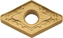 Kyocera - DNMM443 PX Grade CA515 Carbide Turning Insert - TiCN/Al2O3/TiN Finish, 55° Diamond, 1/2" Inscr Circle, 1/4" Thick, 3/64" Corner Radius - Benchmark Tooling