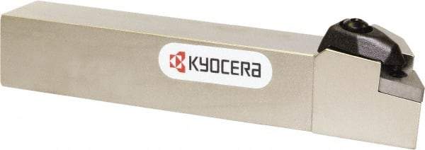 Kyocera - DDJN, Right Hand Cut, 93° Lead Angle, 25mm Shank Height x 25mm Shank Width, Negative Rake Indexable Turning Toolholder - 150mm OAL, DN.. 43.. Insert Compatibility, Series DDJN - Benchmark Tooling