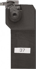 Kyocera - GFVT, External, Right Hand, 4.5974mm Max Depth of Cut, 2.4892 to 5.9944mm Groove Width, Indexable Grooving Tool Holder - GVF... B, GVF... BR Insert Compatibility, 20mm Shank Height, 20mm Shank Width, 125mm OAL - Benchmark Tooling