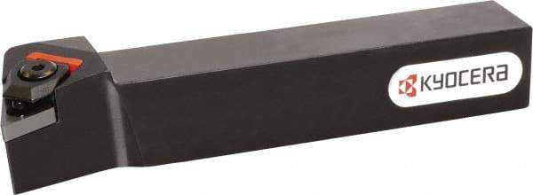 Kyocera - WTKN, Right Hand Cut, 75° Lead Angle, 25mm Shank Height x 25mm Shank Width, Negative Rake Indexable Turning Toolholder - 150mm OAL, TN.. 33.. Insert Compatibility, Series WTKN - Benchmark Tooling