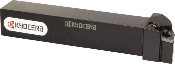 Kyocera - PWLN, Left Hand Cut, 95° Lead Angle, 20mm Shank Height x 20mm Shank Width, Negative Rake Indexable Turning Toolholder - 125mm OAL, WN.. 43.. Insert Compatibility, Series PWLN - Benchmark Tooling