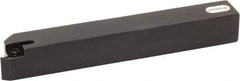 Kyocera - SABS, Right Hand Cut, 75° Lead Angle, 3/8" Shank Height x 3/8" Shank Width, Indexable Turning Toolholder - 120.65mm OAL, ABS..40.. Insert Compatibility, Series SABS - Benchmark Tooling