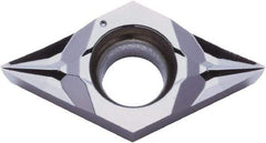 Kyocera - DCGT32.50.2 SK Grade PR1225 Carbide Turning Insert - Megacoat Finish, 55° Diamond, 3/8" Inscr Circle, 5/32" Thick, 0.004" Corner Radius - Benchmark Tooling