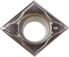 Kyocera - CCGT32.50.5 GF Grade PR1225 Carbide Turning Insert - Megacoat Finish, 80° Diamond, 3/8" Inscr Circle, 5/32" Thick, 0.008" Corner Radius - Benchmark Tooling