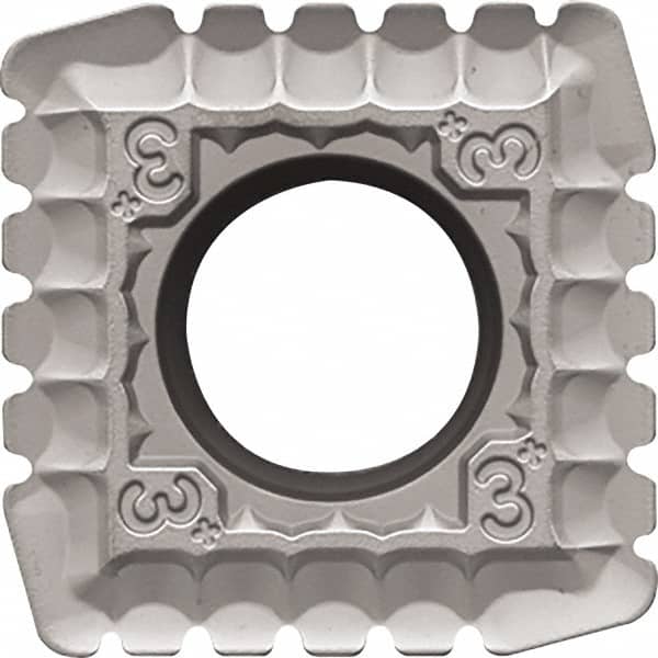 Kyocera - SPMT180616 NB3P Grade PR1230 Carbide Milling Insert - Megacoat Finish, 6.35mm Thick, 18mm Inscribed Circle - Benchmark Tooling