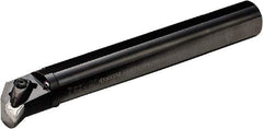Kyocera - 1-3/4" Min Bore Diam, 12" OAL, 1-1/4" Shank Diam, DDUN Indexable Boring Bar - 1.772" Max Bore Depth, DNMG 43.. Insert, Screw Clamping Holding Method - Benchmark Tooling