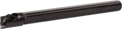 Kyocera - 32mm Min Bore Diam, 200mm OAL, 25mm Shank Diam, A-DWLN Indexable Boring Bar - 50mm Max Bore Depth, WNGA 0804.., WNGG 0804.., WNMG 0804.., WNMM 0804.. Insert, Screw Clamping Holding Method - Benchmark Tooling