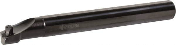 Kyocera - 5/8" Min Bore Diam, 7" OAL, 5/8" Shank Diam, S...CTUP Indexable Boring Bar - 1-1/4" Max Bore Depth, TPG 22.., TPGR 22.., TPM 22.., TPMR 22.. Insert, Clamp Holding Method - Benchmark Tooling