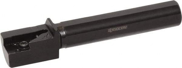 Kyocera - 1.181" Min Bore Diam, 1" Shank Diam, S...SVN-N Indexable Boring Bar - VNBR.., VNBTR.., VNFGR.., VNTR.. Insert, Screw Holding Method - Benchmark Tooling