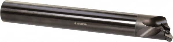 Kyocera - 25mm Min Bore Diam, 200mm OAL, 20mm Shank Diam, S-SVUC(B)-A Indexable Boring Bar - 40.5mm Max Bore Depth, VBET 22.., VBGT 22.., VBGW 22.., VBMT 22.., VCGT 22.., VCMT 22.. Insert, Screw Holding Method - Benchmark Tooling