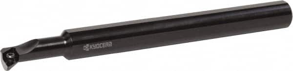 Kyocera - S...SDUC, Left Hand Cut, 93° Lead Angle, 18mm Shank Height x 18mm Shank Width, Positive Rake Indexable Turning Toolholder - 120mm OAL, DC.. 325.. Insert Compatibility, Series S...SDUC - Benchmark Tooling