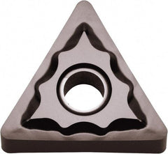 Kyocera - TNGG331 TK Grade PR1225 Carbide Turning Insert - Megacoat Finish, 60° Triangle, 3/8" Inscr Circle, 3/16" Thick, 1/64" Corner Radius - Benchmark Tooling