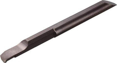 Kyocera - 3mm Min Bore Diam, 10.5mm Max Bore Depth, 3mm Shank Diam, Boring Bar - 0.005906" Corner Radius, Right Hand Cut, Solid Carbide - Exact Industrial Supply