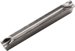 Kyocera - 2520GDM PF Grade PR1535, 2.5mm Cutting Width Carbide Grooving Insert - Neutral, 0.15mm Corner Radius, Megacoat Nano Finish - Benchmark Tooling