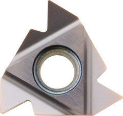 Kyocera - 22IR Internal Right Hand 7-5 Partial Profile 60° Laydown Threading Insert - Grade PR1115, TiAlN Coated Carbide, 12.7mm Inscribed Circle - Benchmark Tooling