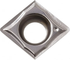 Kyocera - CCGT32.50.2 GQ Grade PR1225 Carbide Turning Insert - Megacoat Finish, 80° Diamond, 3/8" Inscr Circle, 5/32" Thick, 0.004" Corner Radius - Benchmark Tooling