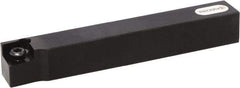 Kyocera - SCLC, Right Hand Cut, 95° Lead Angle, 10mm Shank Height x 10mm Shank Width, Neutral Rake Indexable Turning Toolholder - 120mm OAL, CC.. 325.. Insert Compatibility, Series SCLC - Benchmark Tooling