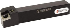 Kyocera - PCLN, Right Hand Cut, 95° Lead Angle, 16mm Shank Height x 20mm Shank Width, Negative Rake Indexable Turning Toolholder - 120mm OAL, CN.. 43.. Insert Compatibility, Series PCLN - Benchmark Tooling