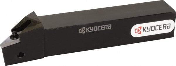 Kyocera - PVLN, Left Hand Cut, 95° Lead Angle, 25mm Shank Height x 25mm Shank Width, Negative Rake Indexable Turning Toolholder - 150mm OAL, VN.. 33 Insert Compatibility, Series PVLN - Benchmark Tooling
