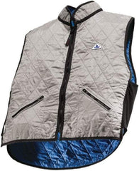 Techniche - Size S, Silver Cooling Vest - Zipper Front, Nylon, HyperKewl - Benchmark Tooling