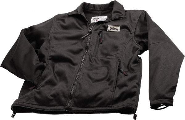 Techniche - Size M Heated & Water Resistant Jacket - Black, Nylon & Polyester, Zipper Closure - Benchmark Tooling