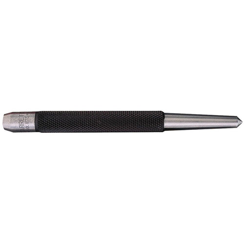 Starrett Center Punch - Model No 117E; 1/4″ Tip Diameter; 1/2″ Body Diameter - Benchmark Tooling