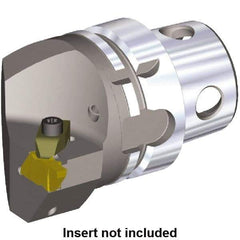 Kennametal - Insert Style NG 4R, 70mm Head Length, Left Hand Cut, Internal/External Modular Threading Cutting Unit Head - System Size KM4X63, 43mm Center to Cutting Edge, Series NE - Benchmark Tooling