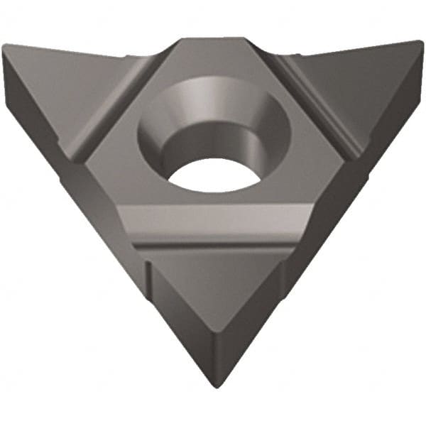 Kennametal - 16-48 TPI, Internal Thread, Partial Profile 55° Standard, KTMDU KC635M Grade Thread Mill Insert - Carbide, TiAlN Coating - Benchmark Tooling