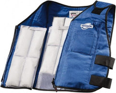 Techniche - Size 2XL, Blue Cooling Vest - Zipper Front, Nomex - Benchmark Tooling