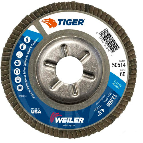 4 1/2 TIGER DISC ABRASIVE - Benchmark Tooling