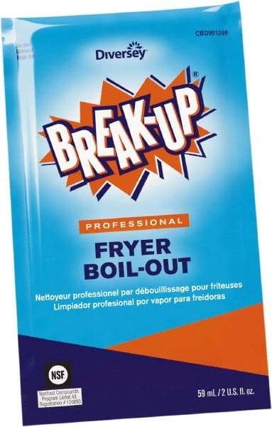 Break-Up - 2 oz Packet Cleaner/Degreaser - Liquid, Disinfectant, Unscented - Benchmark Tooling