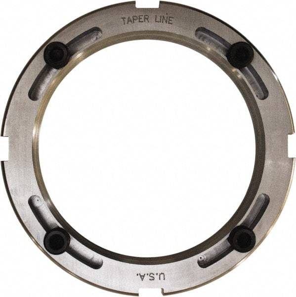 Taper Line - 3.730-12 Thread, 4-9/16" Bore Diam, 4-15/16" OD, Shaft Locking Device - 0.718" OAW - Benchmark Tooling