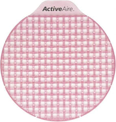 Georgia Pacific - Plastic Urinal Screen - Pink, Breezy Linen Scented - Benchmark Tooling